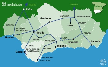 Medium Distance Regional trains in Andalucia