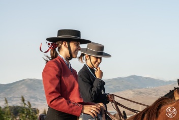 Horse ridding is enjoyed by people of all ages in Andalucia. © Michelle Chaplow