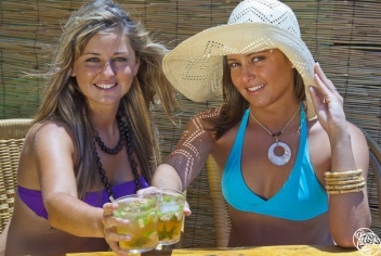 Beach Bars Estepona © Michelle Chaplow