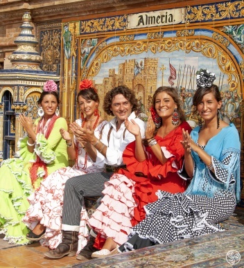 The original Feria dress is said to have had four ruffles © Michelle Chaplow