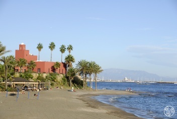 Beach palms and blue skies await © Michelle Chaplow