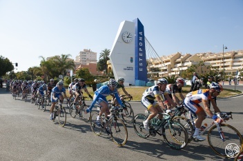 Vuelta de Andalucia 2012 passed through Estepona. © Michelle Chaplow