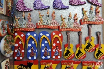 Souveniers on sale in Nerja © Michelle Chaplow