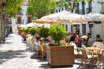 You will be spoilt for choice for restaurants and bars in Nerja © Michelle Chaplow