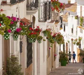 Stroll around the flower laden, villages of Andalucia  © Michelle Chaplow