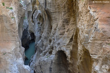 Water shapes the earth's surface in many ways © Michelle Chaplow