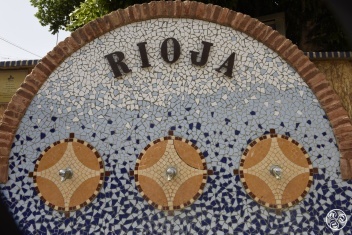Rioja - Ceramic welcome sign © Michelle Chaplow
