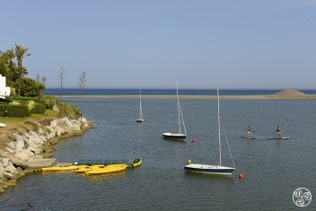 The Guadiaro river estuary © Michelle Chaplow