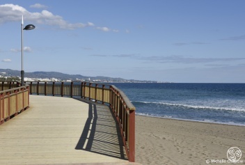 Boardwalk, Marbella, Malaga © Michelle Chaplow