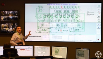 Malaga Airport T3 Bagage Control Room © Michelle Chaplow