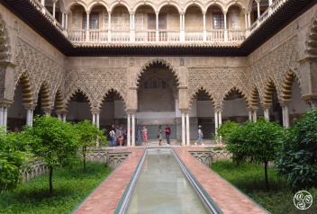 The Alcázar of Seville Moorish Architecture  © Michelle Chaplow