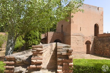 Remnant of the palace aqueduct in the upper Alhambra © Michelle Chaplow