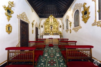 There is a small Chapel within the Granada Parador © Michelle Chaplow