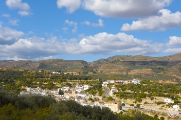 The white village of Salares in the province of Granada © Michelle Chaplow