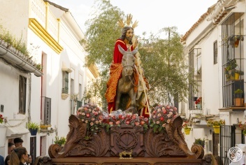 Palm Sunday 2025 in Estepona - Borriquita Domingo de Ramos © Michelle Chaplow