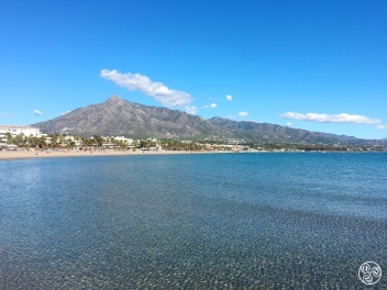 Dip your toes in the crystal clear waters of Marbella © Michelle Chaplow