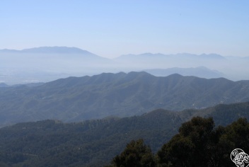  North of Malaga city, the Montes de Malaga © Michelle Chaplow