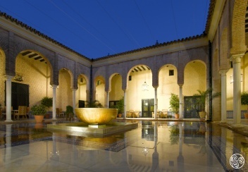 Staying in this Parador is one of the best ways to get a glimpse of Arab archite