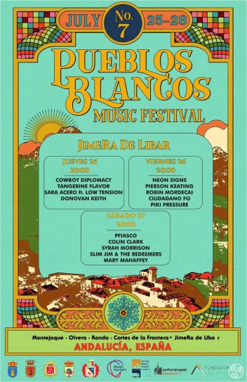 Pueblos Blancos Music Festival 2024 - Jimera de Libar line up