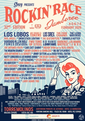 Rockin’ Race Jamboree 2026 - Torremolinos - 4th to 8th February 2026
