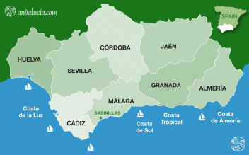 Sabinillas locator Map