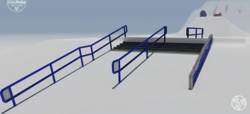  Sulayr Snowpark has moved to a new location on the Paralelo-Audi slope, in the Borreguiles area. Render image