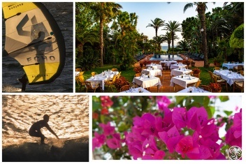 The Hurricane Hotel is front line to the beach © Michelle Chaplow