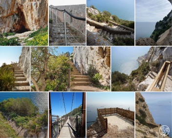 Collection of sites found on Gibraltar's Nature Trails © VisitGibraltar.gi