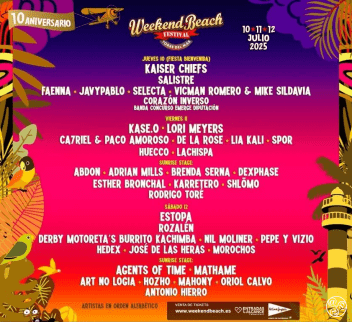 Weekend Beach Festival Torre del Mar