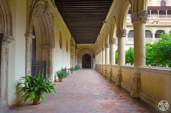 Granada-Atrio de iglesia de Monasterio de San Jeronimo © Michelle Chaplow