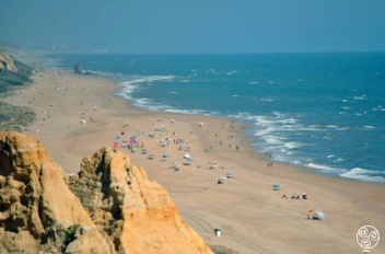 The untouched, clean beaches at Mazagón