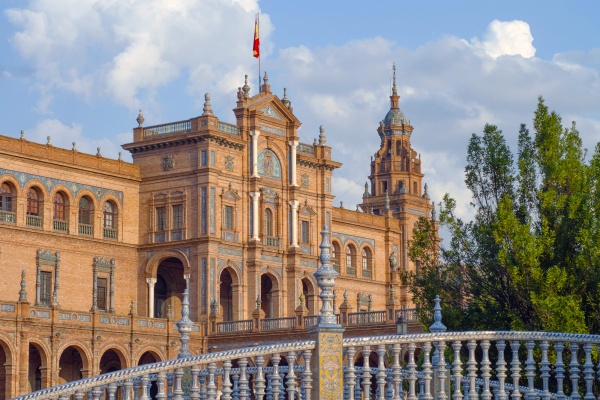 The Plaza de España of Seville  © Michelle Chaplow
