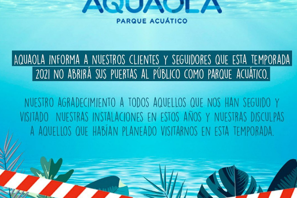 Aquaola Parque Acuático,  Cenes de la Vega, Granada, Closed
