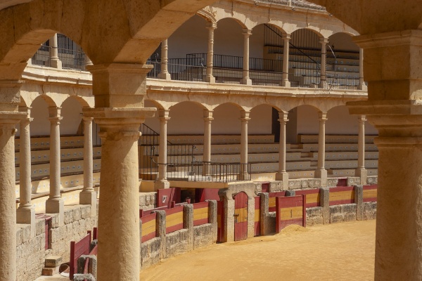 A bullring is knows as a plaza de Toros in Spanish  © Michelle Chaplow