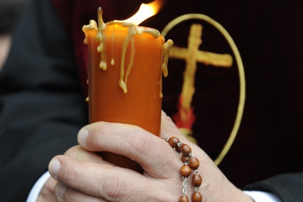 Wicks, candles, and rosary beads can all be found at Ojeda © Michelle Chaplow