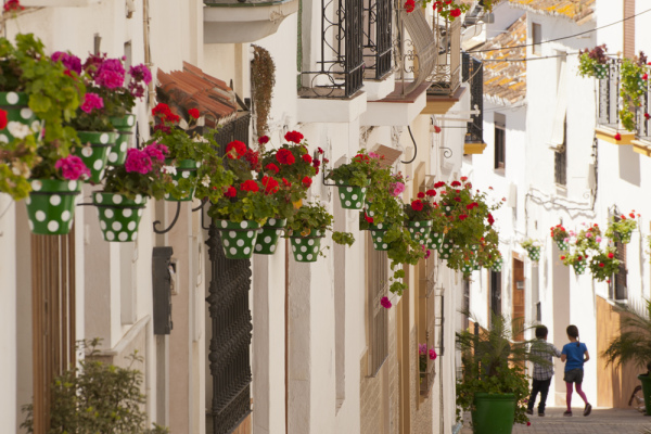Stroll around the flower laden, villages of Andalucia  © Michelle Chaplow
