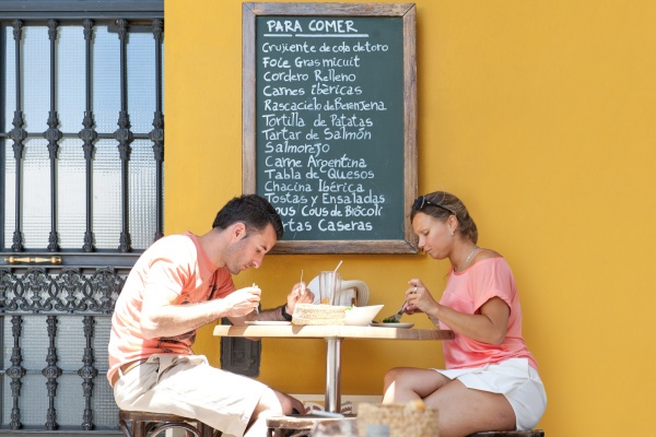 Sunshine and tapas, a way of life in Seville © Michelle Chaplow