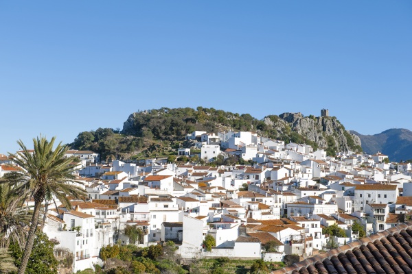 The white village of Gaucin is surrounded by beautiful villas. © Michelle Chaplow © Michelle Chaplow