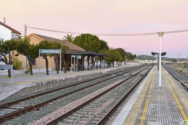 The train station at Almargen © Michelle Chaplow