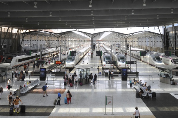Malaga - Maria Zambrano Railway Station  © Michelle Chaplow