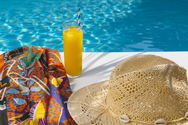 Poolside on The Rock at the Rock hotel Gibraltar © Michelle Chaplow