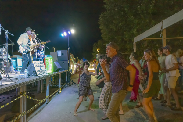 Dancing by the railway station in Jimera de Líbar - Joe King Carrasco