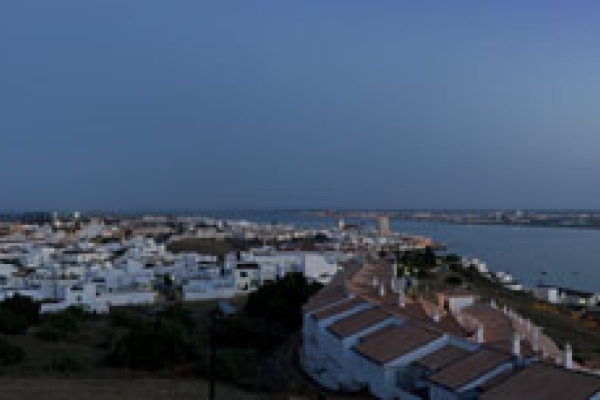 Panoramic view of Ayamonte