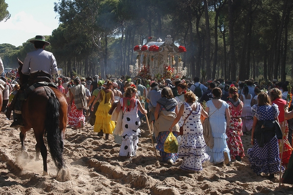 Perhaps the most spectacular romeria is the one devoted to the Virgen del Rocío