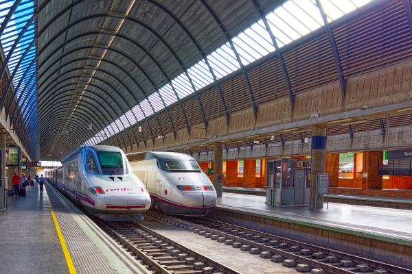Santa Justa train station is Seville’s main train station © istock photo 