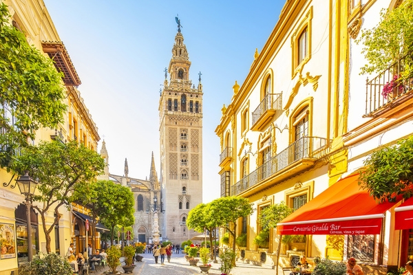 The Barrio Santa Cruz is the most picturesque and delightful part of the city, with narrow winding cobbled streets © istock photo 