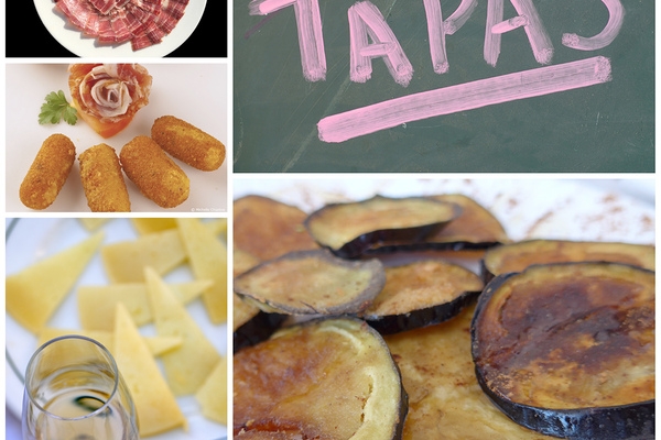 Tapas these small, tasty dishes, now found all over the world, originated in Sevilla. © Michelle Chaplow