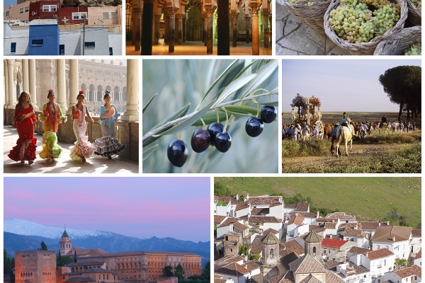 The eight provinces of Andalucia © Michelle Chaplow