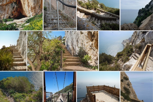 Collection of sites found on Gibraltar's Nature Trails © VisitGibraltar.gi