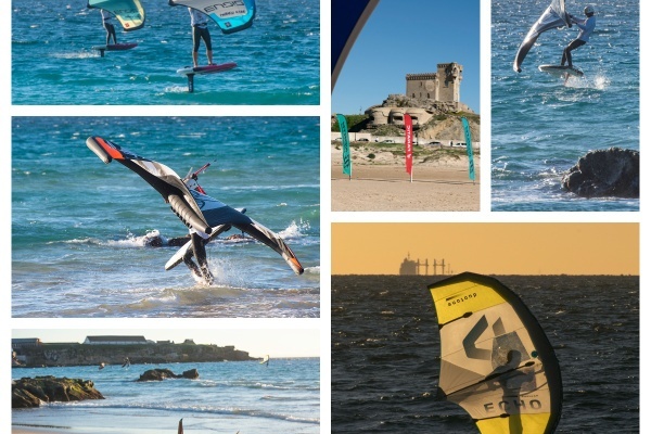 Wing Foil in Tarifa © Michelle Chaplow